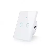 Сенсорный выключатель 2 кнопки Tuya Smart Wi-Fi