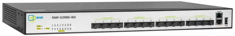 Управляемый коммутатор уровня 2+ SNR-S2990-16X - 18 854 640 сум