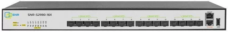Управляемый коммутатор уровня 2+ SNR-S2990-16X Только в розницу