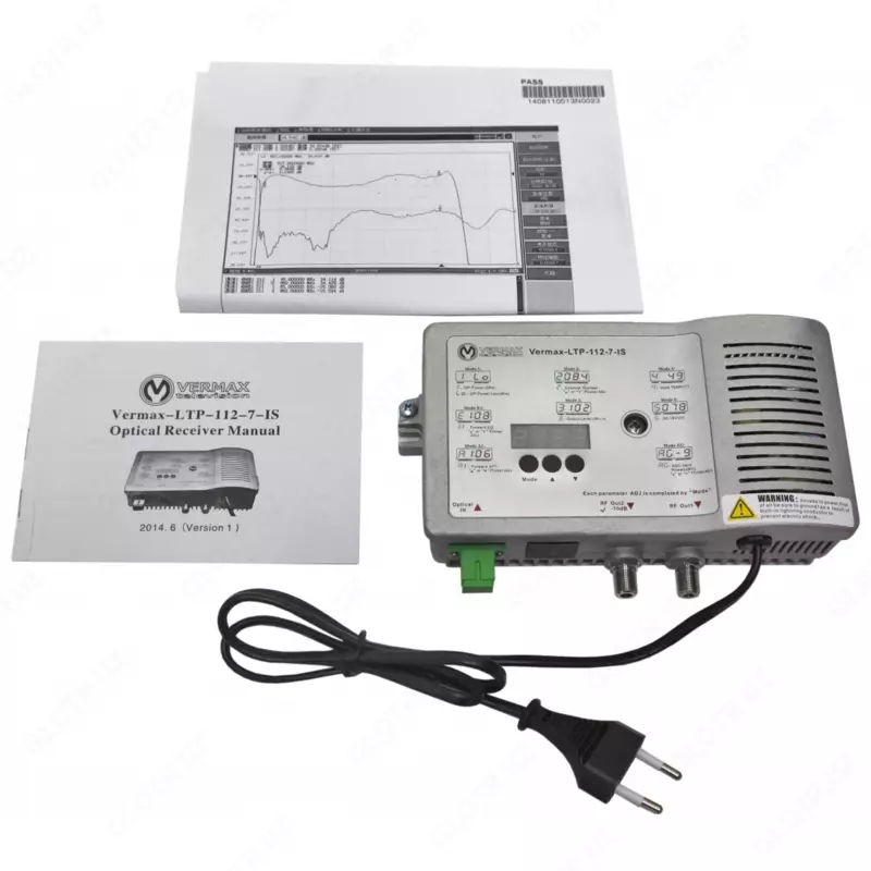   Приёмник оптический для сетей КТВ Vermax-LTP-112-7-IS