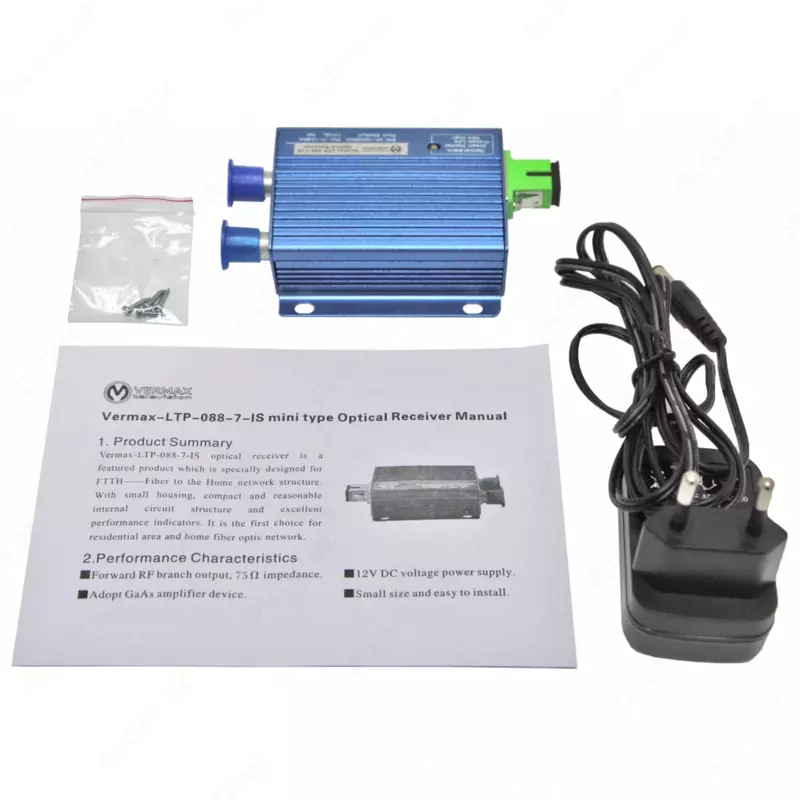  Приёмник оптический для сетей КТВ Vermax-LTP-088-7-IS Только в розницу