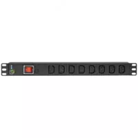  IEC320 C13 8-uyali elektr tarmoqli  C14 vilkasi bilan quvvat simini - 