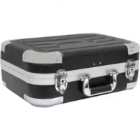 Alyuminiy karkasli va bolinmali asbob qutisi (qora)