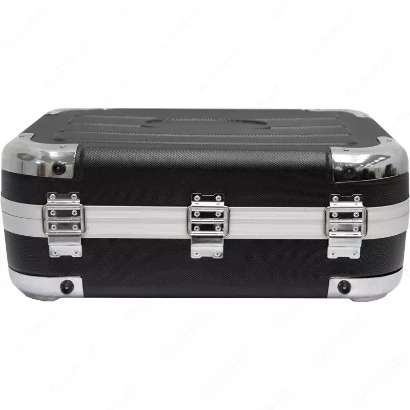  Alyuminiy karkasli va bolinmali asbob qutisi (qora) - 