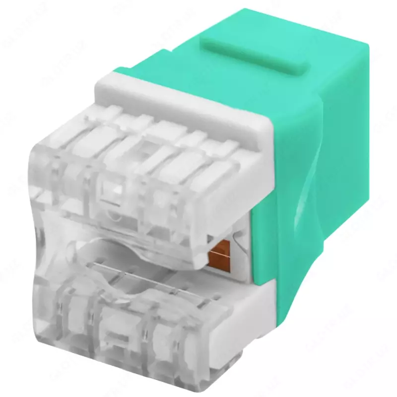  Модуль Keystone Jack SNR  неэкранированный  cat.6  горизонтальная заделка (Арт. SNR-KJ-U6-180) - 