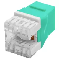  Модуль Keystone Jack SNR  неэкранированный  cat.6  горизонтальная заделка (Арт. SNR-KJ-U6-180) - 