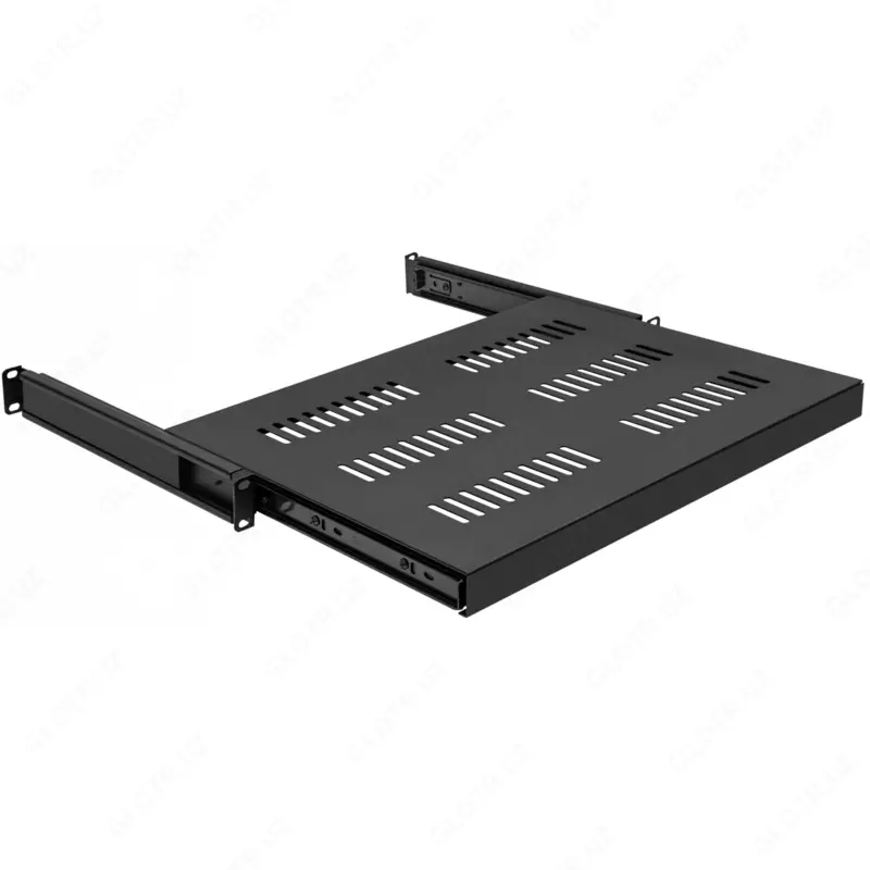 600-800 mm taglik shkaflar uchun tortiladigan javon  qora