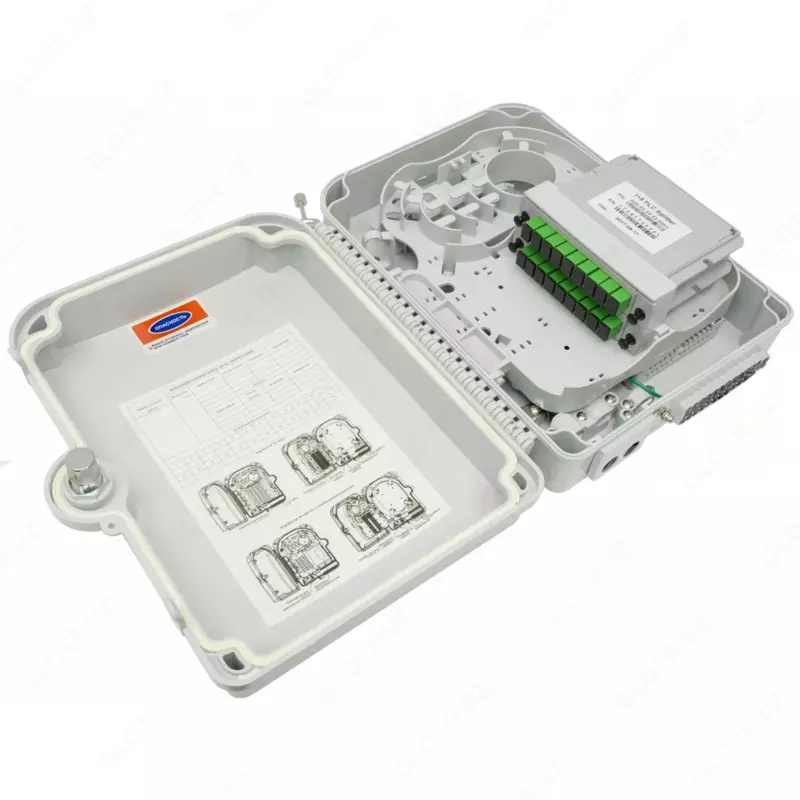  Optik tarqatish qutisi SNR (Art. SNR-FTTH-FDB-24X) - Taqsimlash qutilari