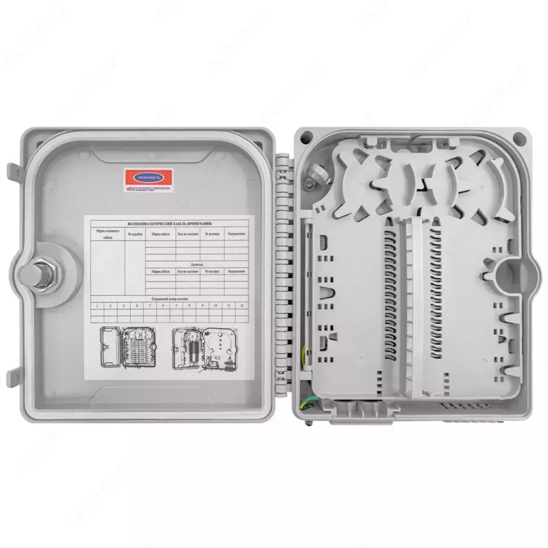  Коробка распределительная SNR оптическая (Арт. SNR-FTTH-FDB-12T) LIDER TEAM