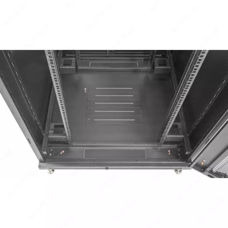  Шкаф напольный 47U 800*1000*2222 мм  перфорированная дверь (двойная) Только в розницу