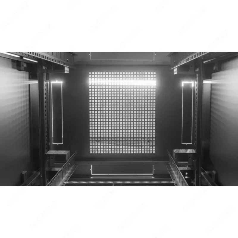  LIDER TEAM - Шкаф напольный 47U 800*1000*2222 мм  перфорированная дверь (двойная)