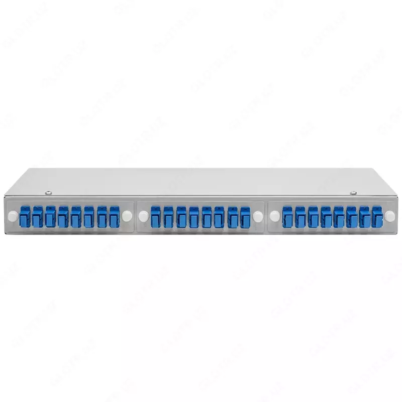 24 SC portlari bilan jihozlangan optik xoch 19 (SHKOS) (Sanat SNR-ODF-24R-24SC-P)