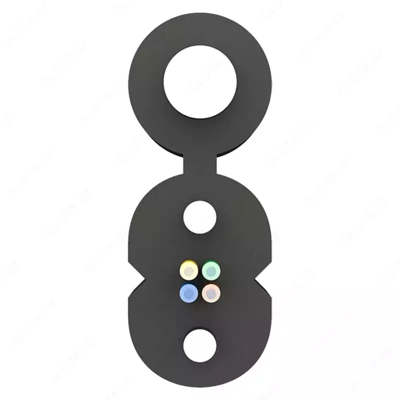  Кабель оптический Alpha Mile FTTx (стальная проволока 1 мм)  2 волокна (Арт. LOC-FTTx-1 0-02) - 