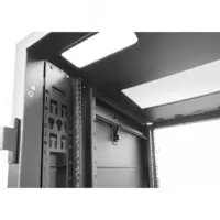   Zaminli shkaf 42U 600 * 800 * 2000 mm  teshikli eshik