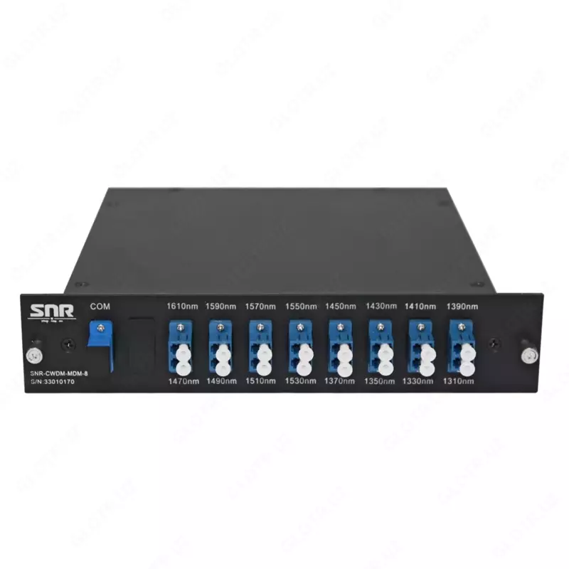 8 kanalli bitta tolali CWDM multipleksor (trx: 1610-1390