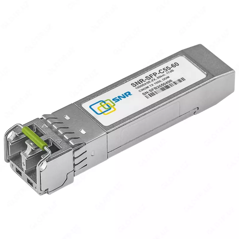 Optik CWDM SFP moduli  masofasi 60 km (17dB)  1550nm