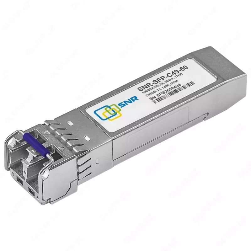 Optik CWDM SFP moduli  masofasi 60 km (17dB)  1490nm