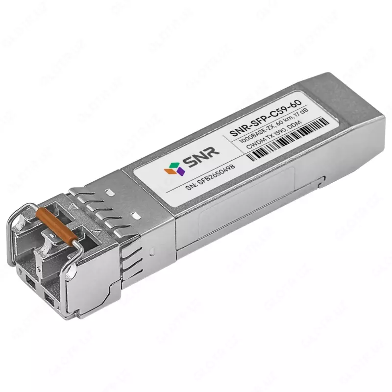 Optik CWDM SFP moduli  masofasi 60 km (17dB)  1590nm
