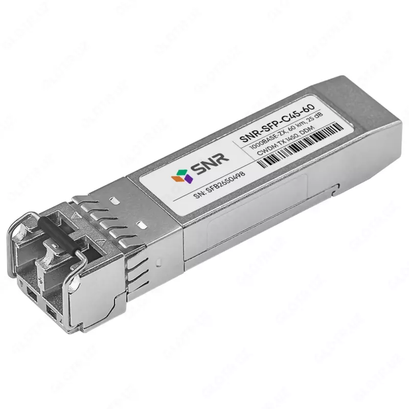 Optik CWDM SFP moduli  masofasi 60 km (17dB)  1450nm