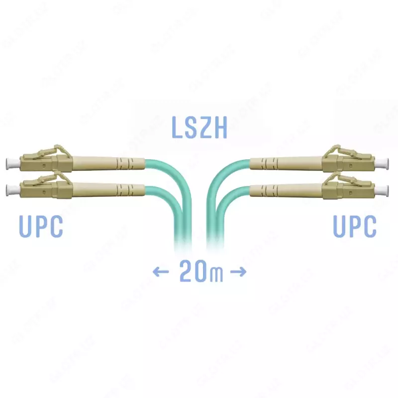 LC / UPC MM optik patch shnuri