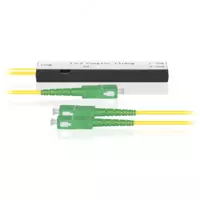 1x 2-10 / 90-SC / APC ikki qavatli oynali optik splitter