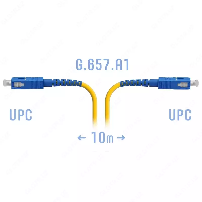 SC / UPC SM optik patch shnuri