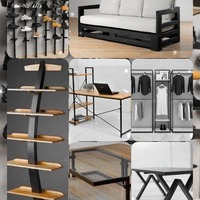 LOFT uslubidagi savdo javonlari - по запросу