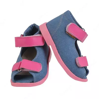 Джинсовые тапочки домашние