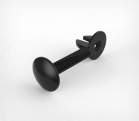  Винт нажимной пластиковый с гайкой Только оптом