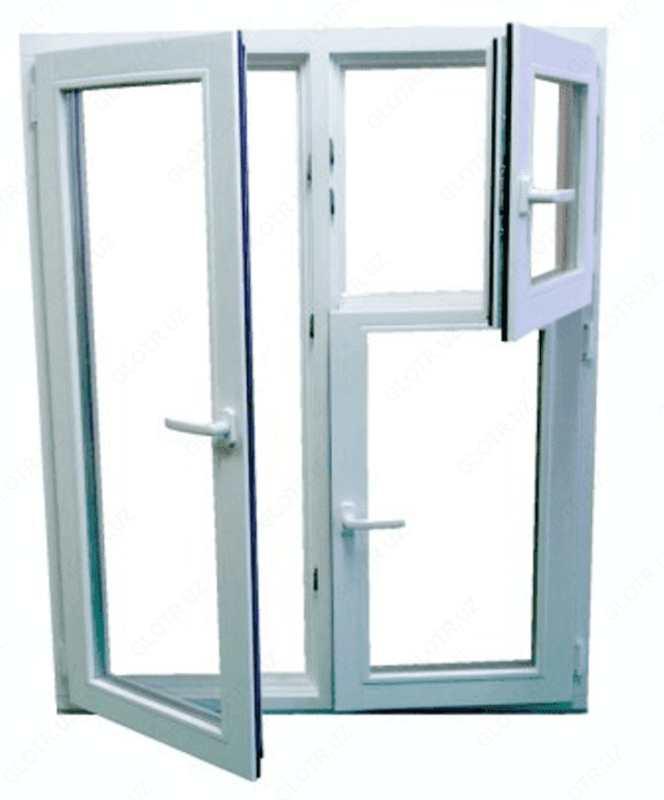 Форточки алюминиевые 600х500