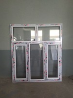 Окна двухстворчатые "AKFA PLAST" 1300х1700