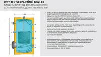 Одинарно серпантинный водонагреватель WBT 200 литер - от {0} сум