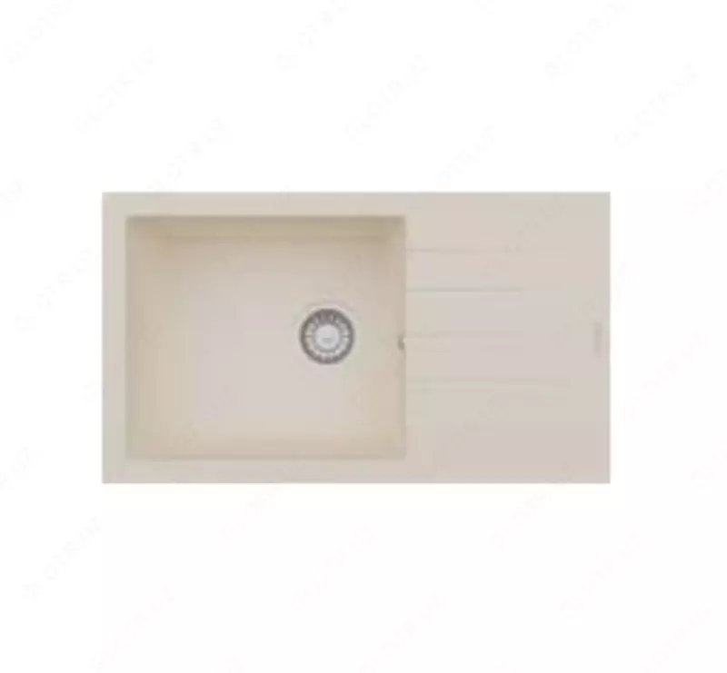 Кухонная мойка RealStone P010 Assos 76 XL Cream