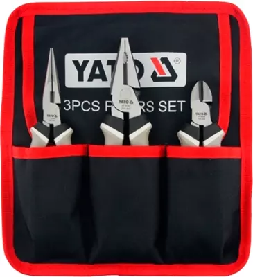 Набор пассатижей и бокорезов, 3 предмета