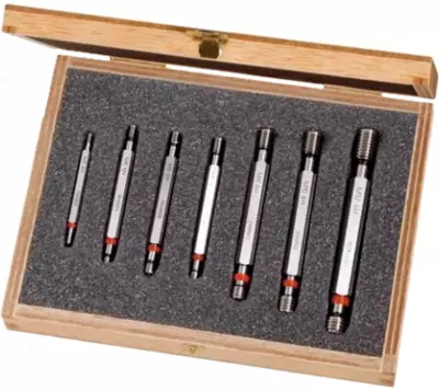 Набор проходных и непроходных калибров М3-М12, 7 предметов