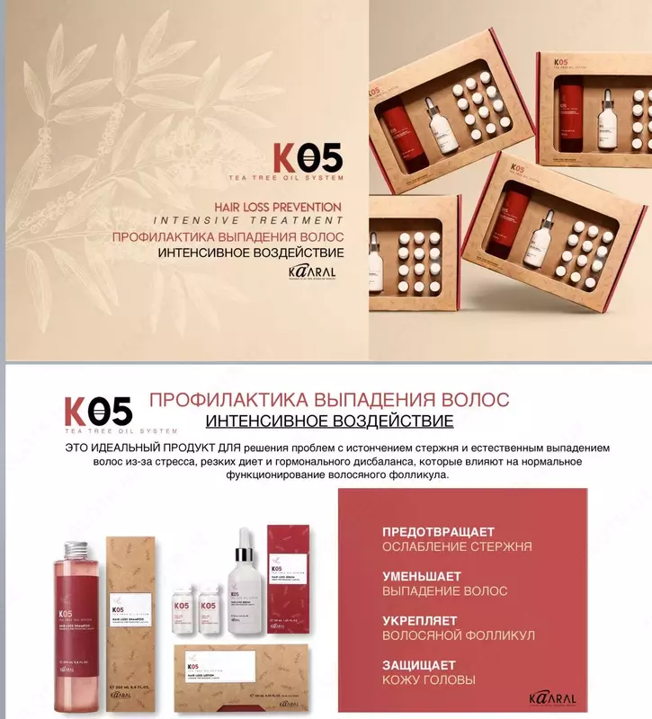 по запросу Набор против выпадения волос K05