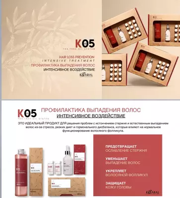 Narx so&#039;rov asosida Набор против выпадения волос K05
