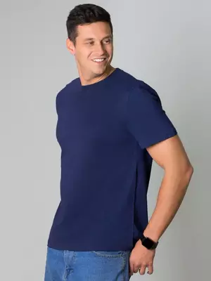 Футболка однотонная спортивная повседневная из хлопка