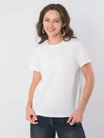 Футболка базовая с принтом повседневная из хлопка