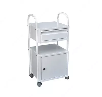 Тумба прикроватная с выдвижным ящиком на металлокаркасе