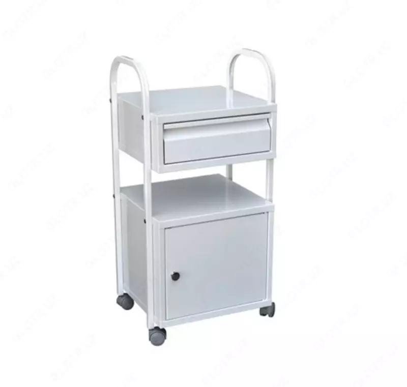 Тумба прикроватная с выдвижным ящиком на металлокаркасе