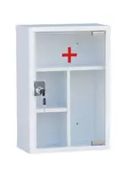 Медицинский шкаф со стеклом