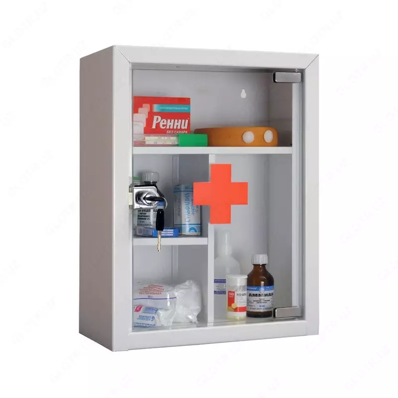 Медицинский шкаф со стеклом - 275 000 сум