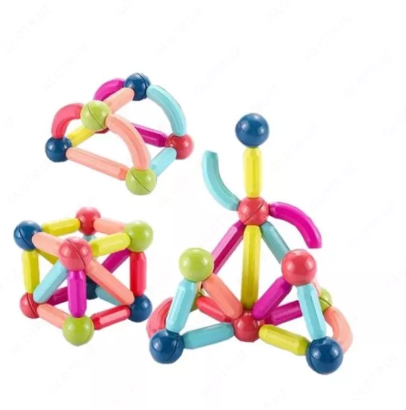 Палочный магнитный конструктор «100 деталей»