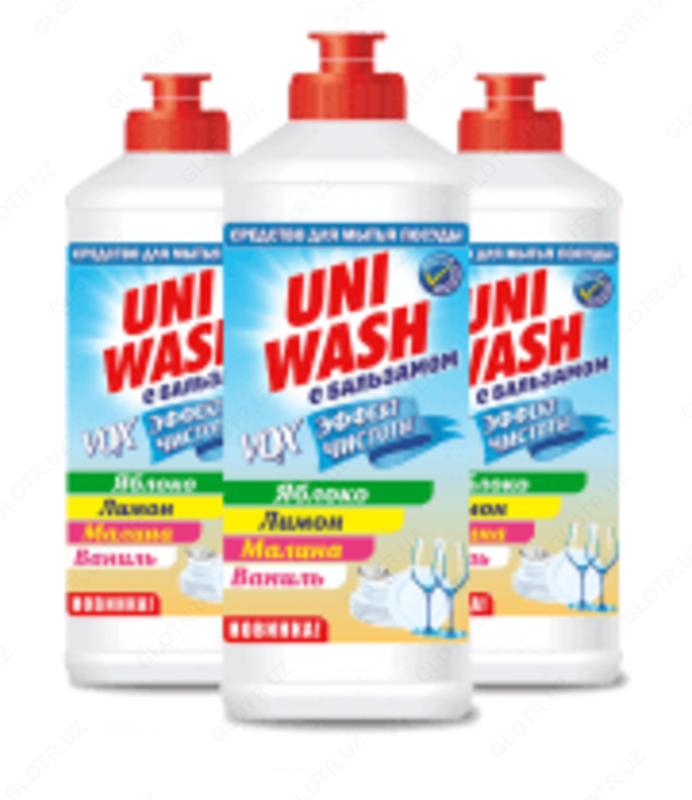 Uni yuvish vositasi balzam bilan