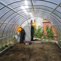 Подготовка и монтаж теплиц