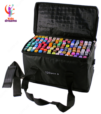 Набор Двусторонних спиртовых Скетч-Маркеров "TOUCH COOL" 120 цветов