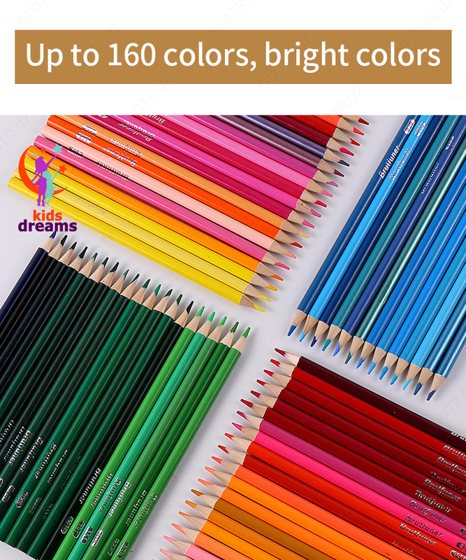 Профессиональный набор масляных карандашей Brutfuner - 160 цветов Оптом и розница