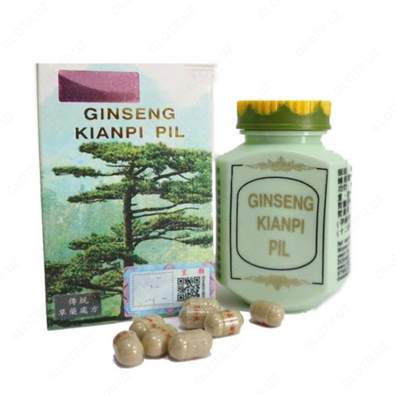 Ginseng kianpi pil  xun takviyesi Ginseng Kianpi Pil kapsulalari 60 dona