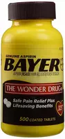 Аспирин Bayer The Wonder Drug  325 мг (500 шт.)